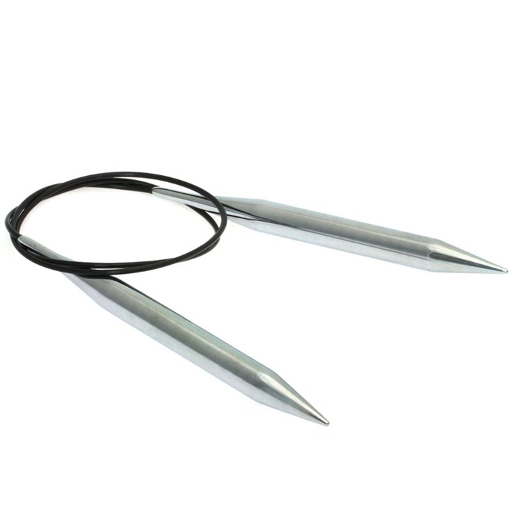 Rundstricknadel Messing St.12,0/ 80cm - von Lana Grossa