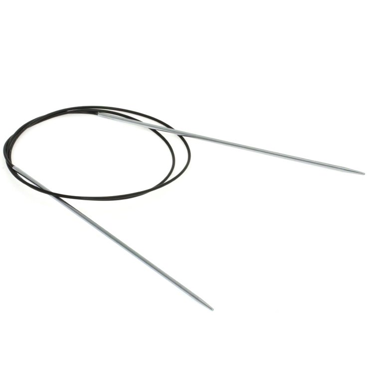 Rundstricknadel Messing St, 2,0/ 80cm - von Lana Grossa