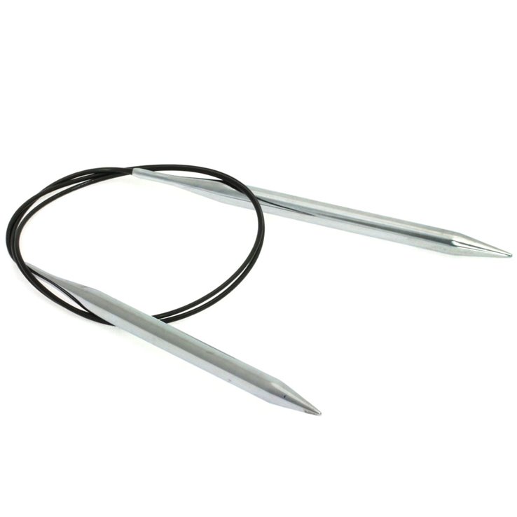 Rundstricknadel Messing St. 7,0/ 80cm - von Lana Grossa