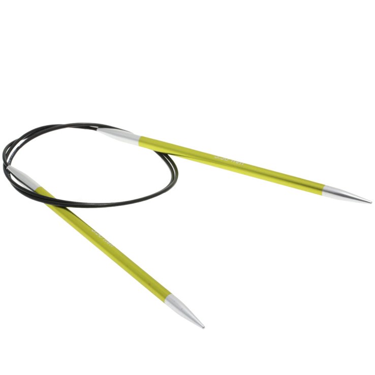 Rundstricknadel Aluminium Rainbow St.  5,5/ 80cm - von Lana Grossa