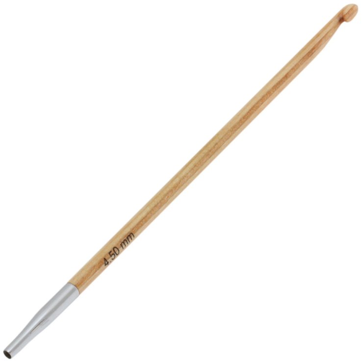 Tunesische Häkelnadel Design-Holz St. 4,5 - von Lana Grossa